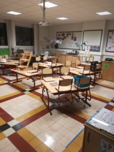 schoonmaken klas