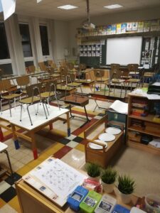 schoonmaken klas